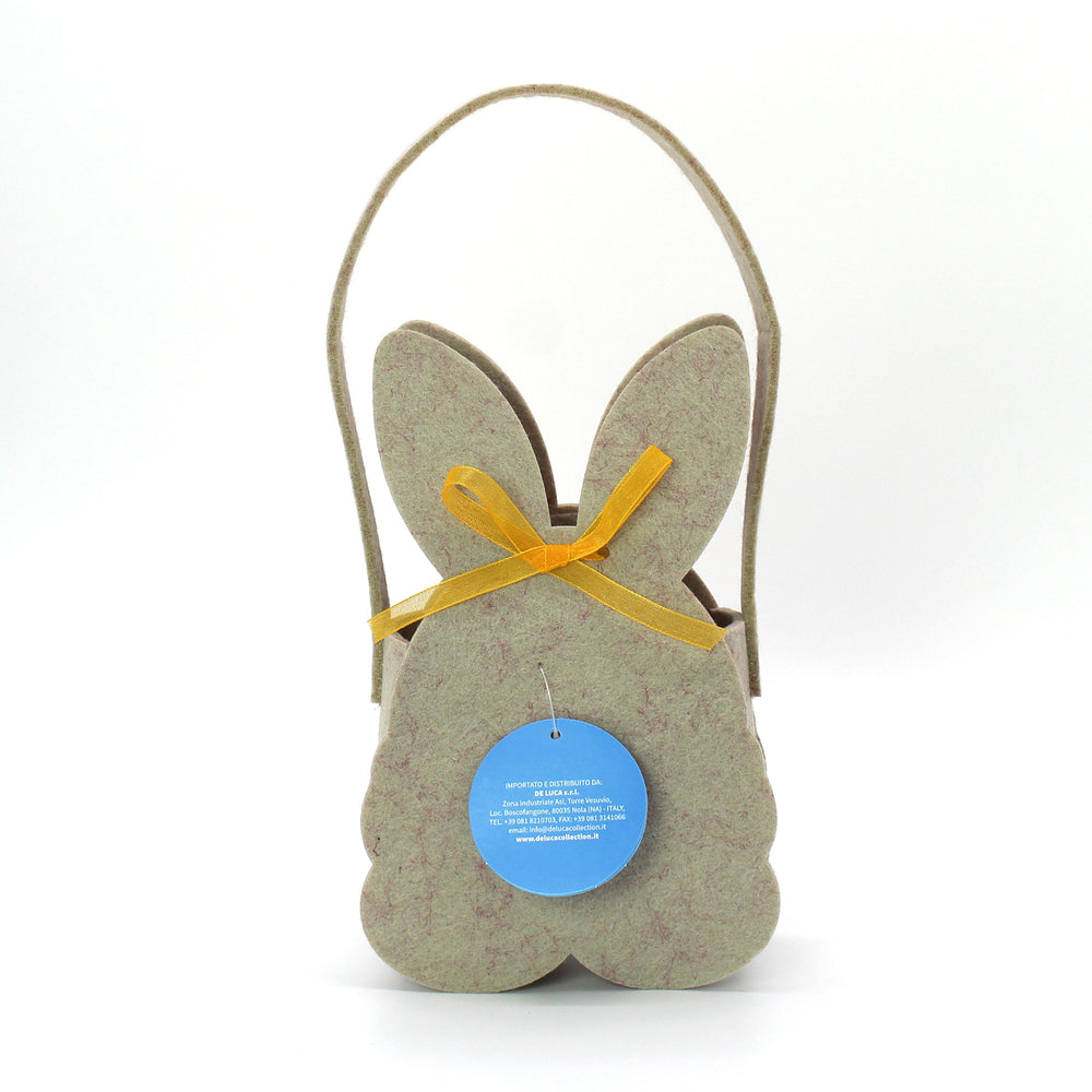 Borsetta feltro a forma di Coniglio di Pasqua, confezioni pasquali, regalo