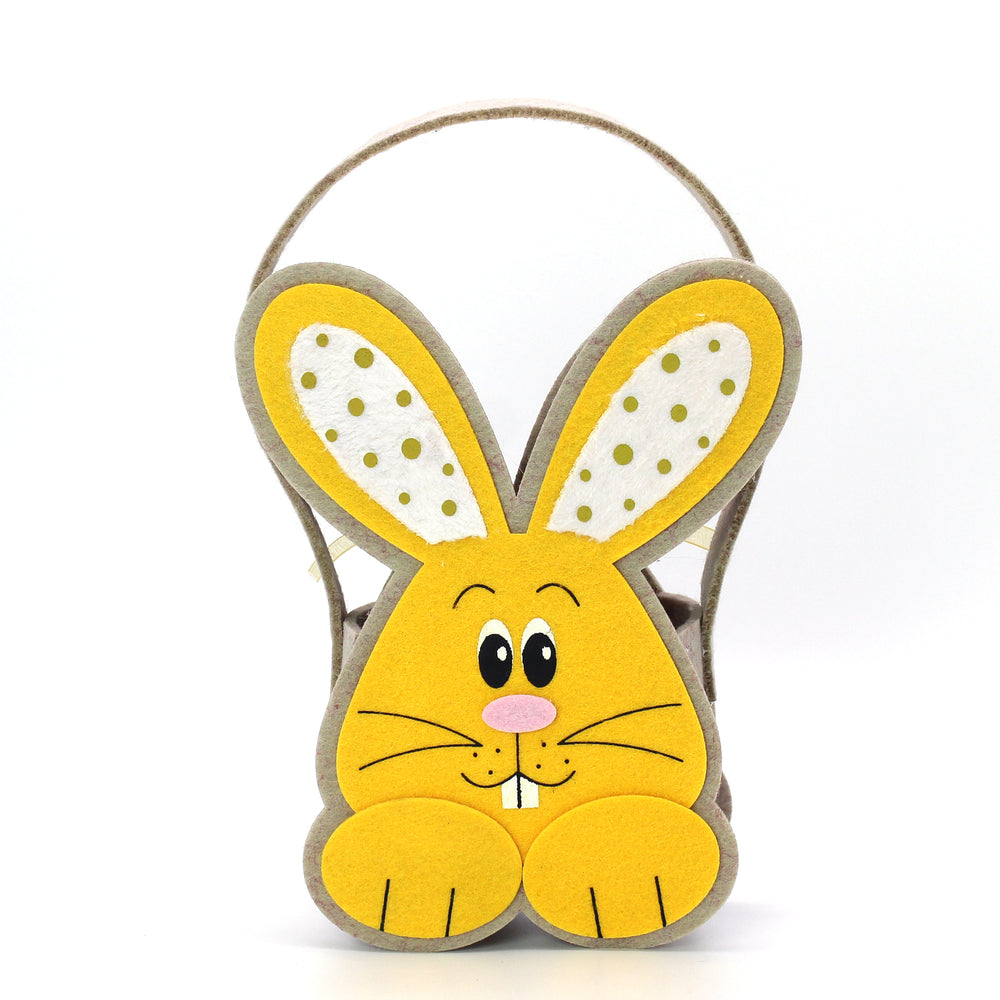 Borsetta feltro a forma di Coniglio di Pasqua, confezioni pasquali, regalo