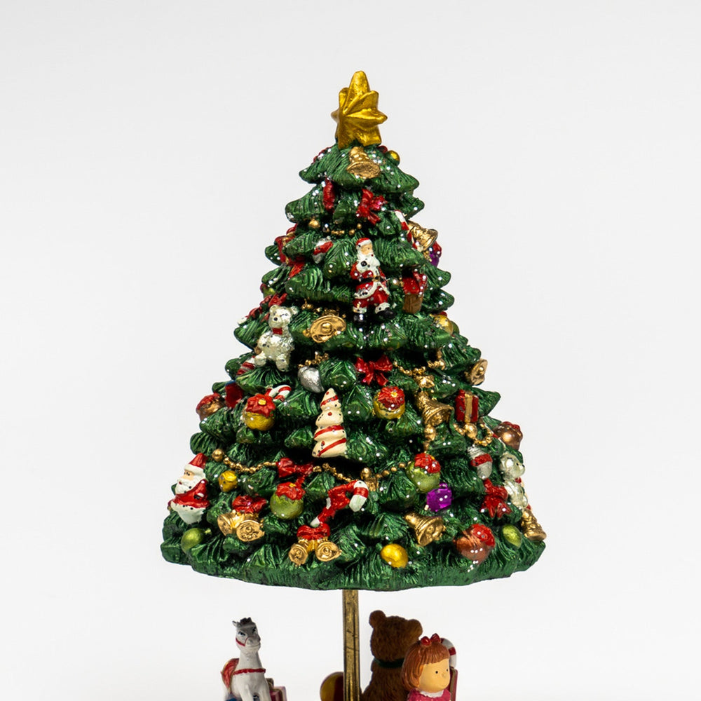 Carillon albero di Natale 14X18CM
