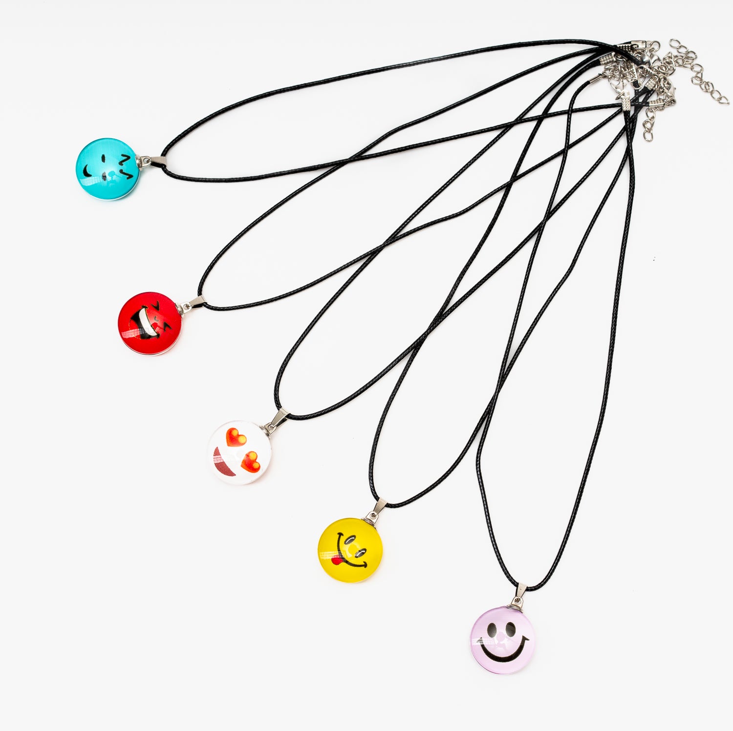 Collana con ciondolo Emoticon , sorprese per uova di pasqua, gadget
