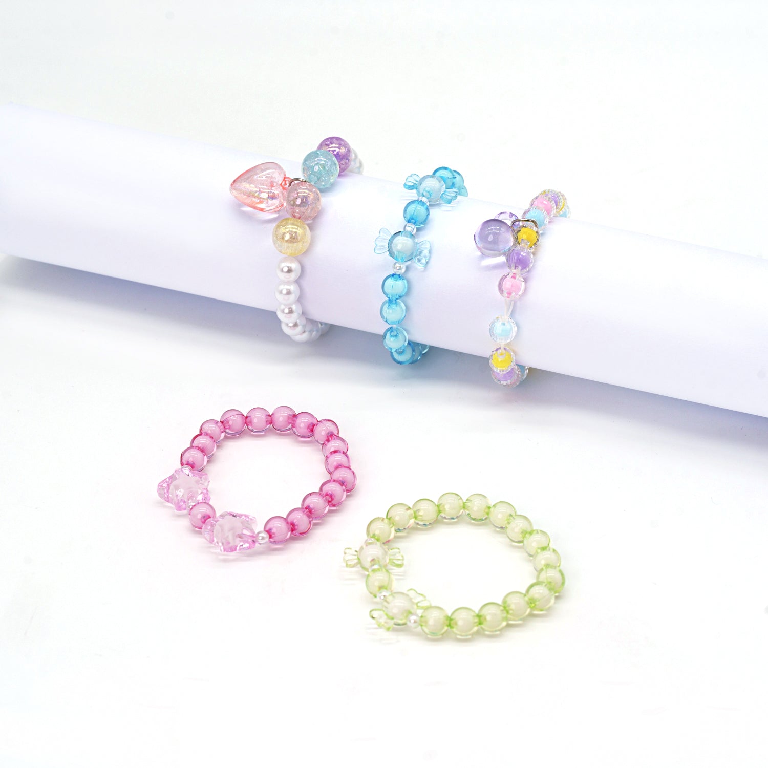 Bracciale per Bambina con ciondoli, sorprese per uova di pasqua, gadget