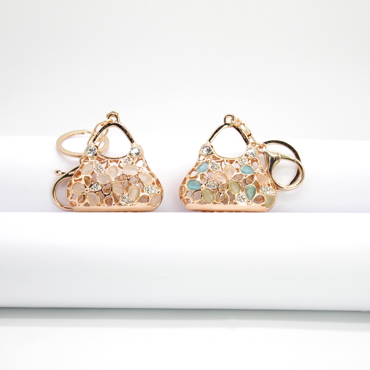 Portachiavi Borsa forata elegante, sorprese per uova di pasqua, bigiotteria