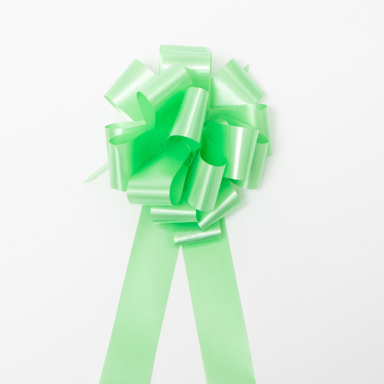 Coccarda ad Anelli autotirante 50 mm Verde Chiaro