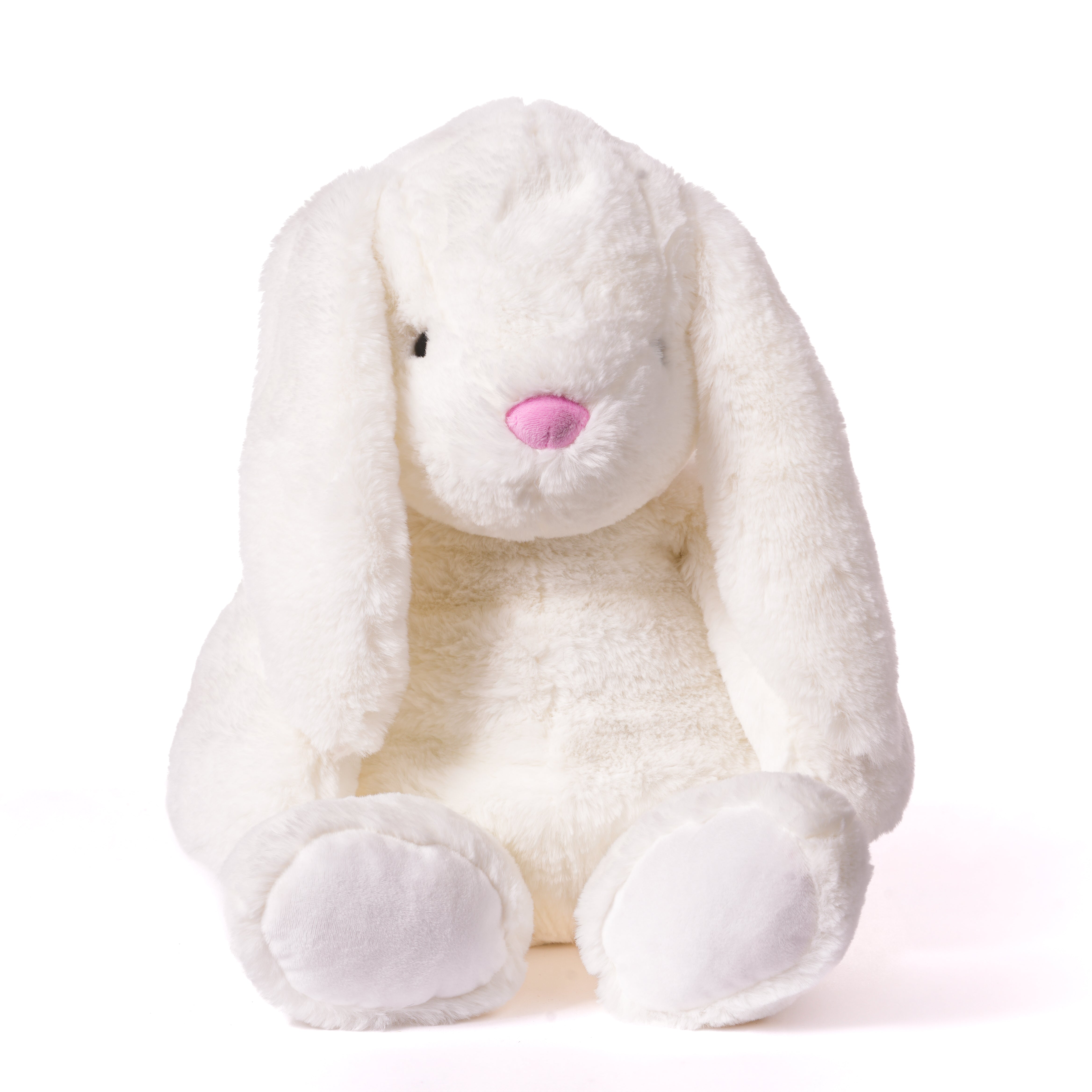Peluche coniglio bianco da 100cm, pupazzi per pasqua, idea regalo