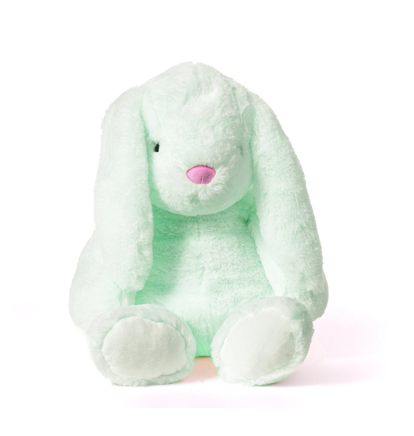 Peluche coniglio verde tiffany da 100cm, pupazzi per pasqua, idea regalo
