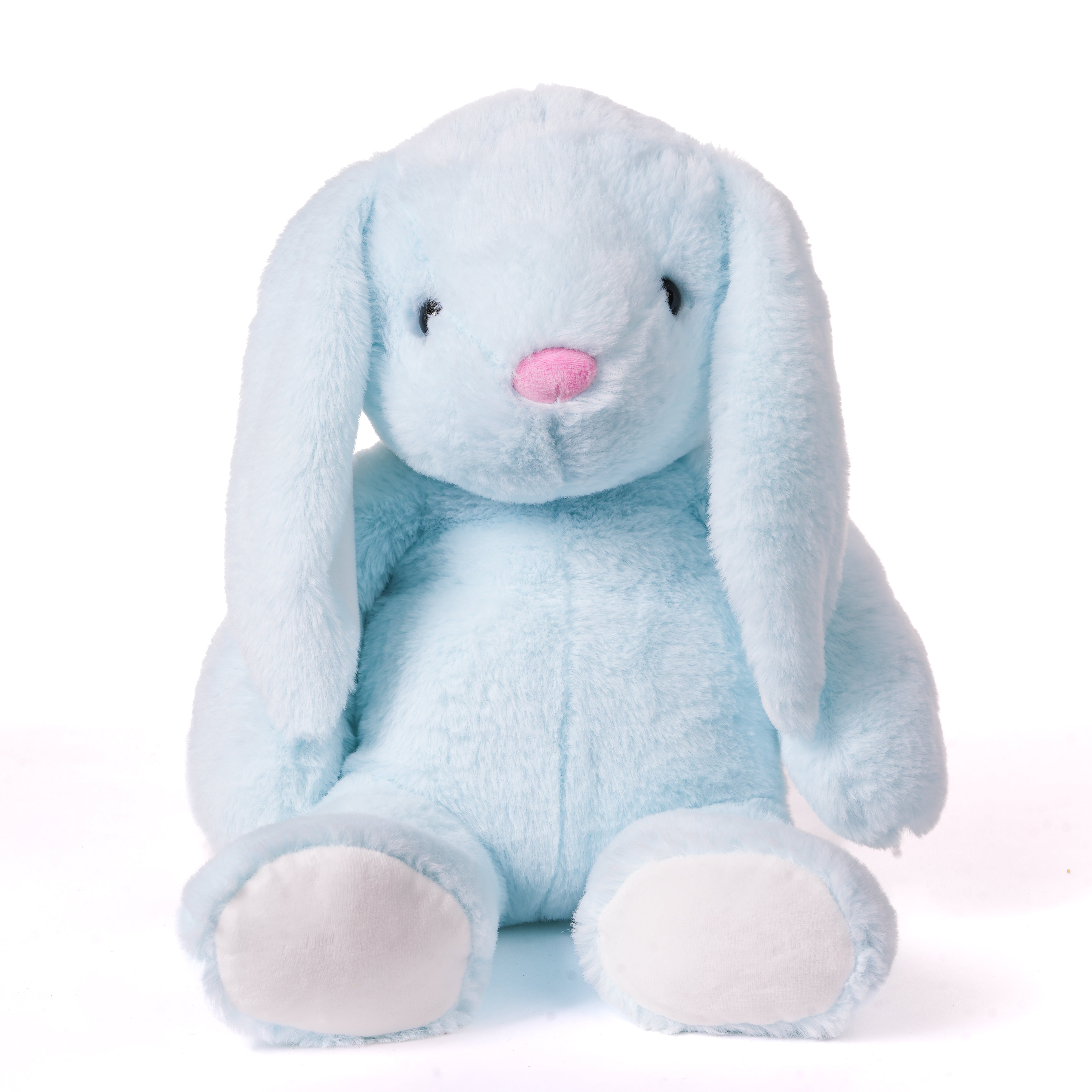 Peluche coniglio turchese da 100cm, pupazzi per pasqua, idea regalo