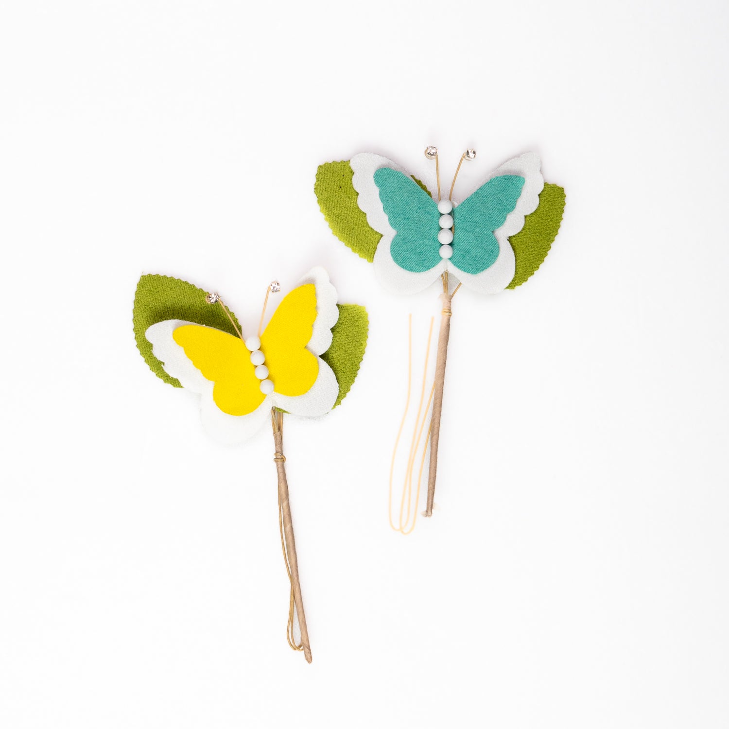 Pick Farfalla piccola, decorazioni per uova di pasqua, confezionamento