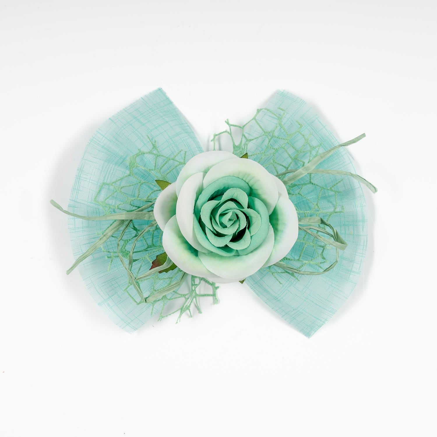 Pick Rosa con Fiocco decorato, fiori per uova di pasqua, decorazioni pasquali, confezionamento