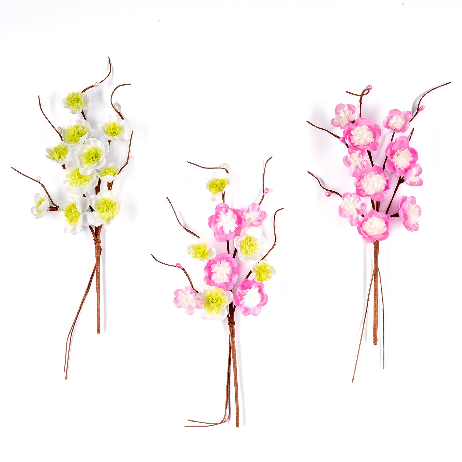 Pick Fiore di pesco naturale, fiori per uova di pasqua, decorazioni pasquali, confezionamento