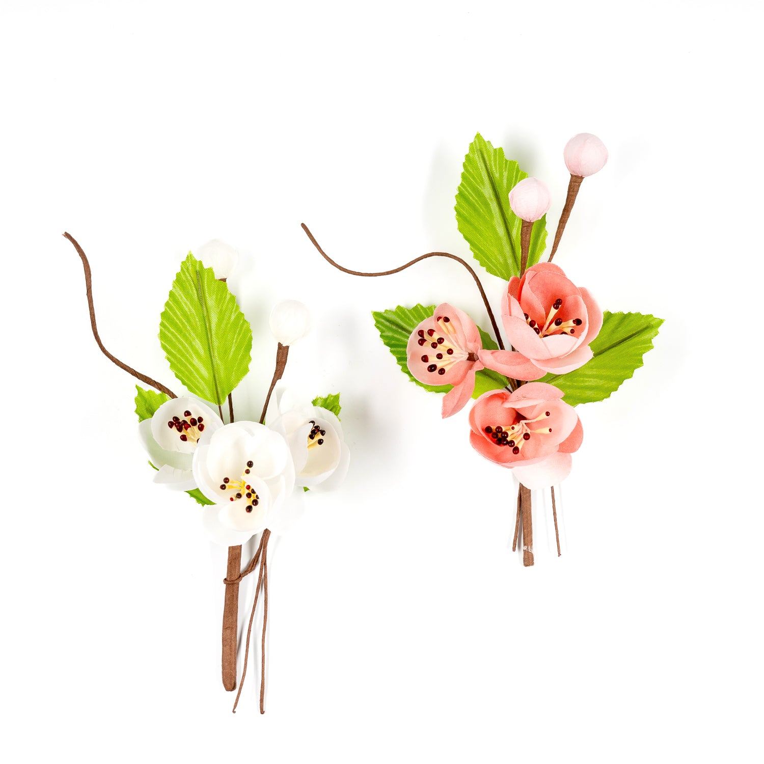 Pick Fiore di Ciliegio naturale piccolo, fiori per uova di pasqua, decorazioni pasquali, confezionamento