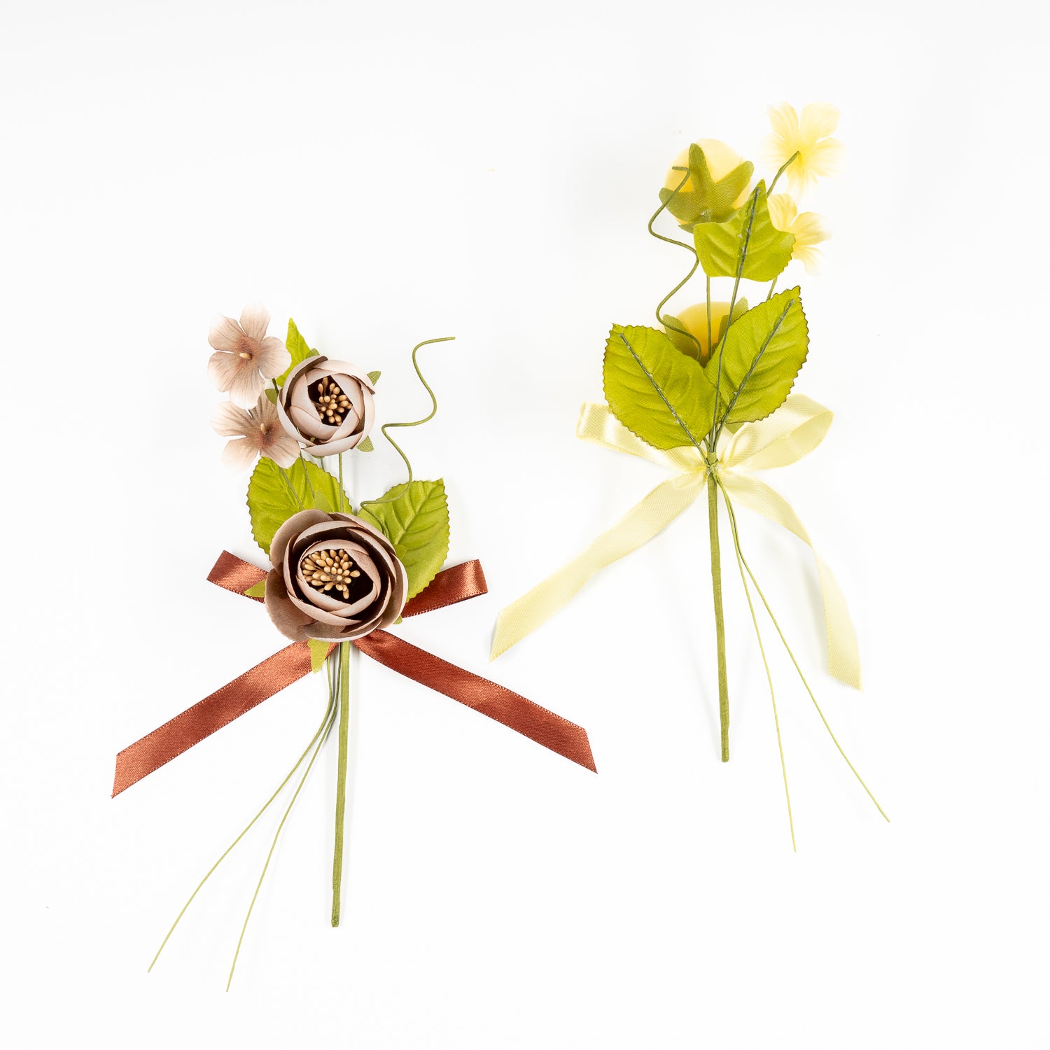 Pick Bocciolo di Rosa, fiori per uova di pasqua, decorazioni pasquali, confezionamento