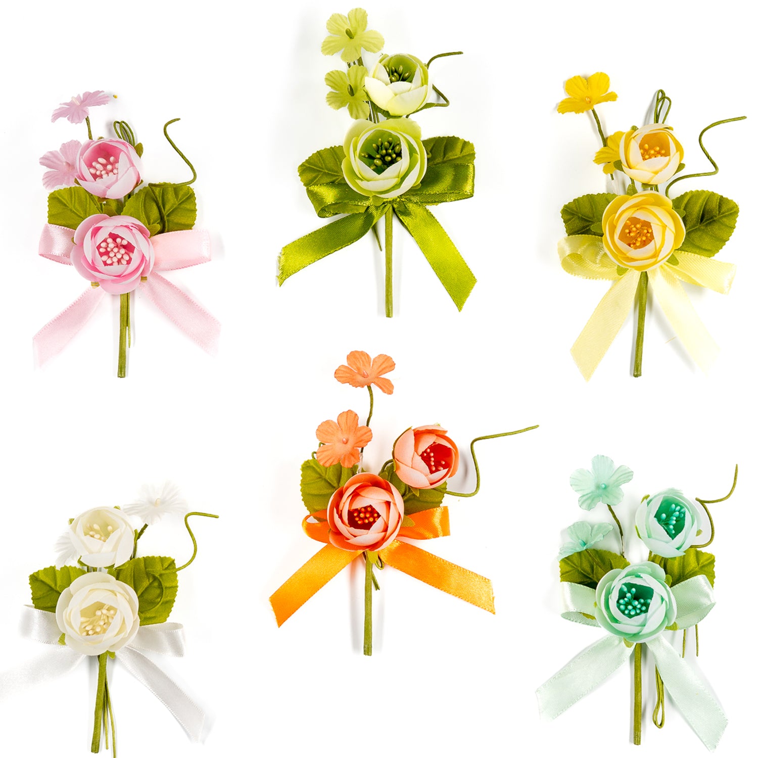 Pick Bocciolo di Rosa piccolo, fiori per uova di pasqua, decorazioni pasquali, confezionamento