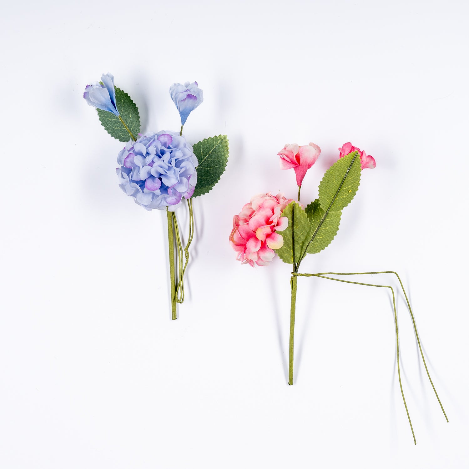 Pick Ortensia piccola, fiori per uova di pasqua, decorazioni pasquali, confezionamento