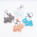 Portachiavi Donna con cane in tessuto brillantinato e perla colorata, venduto in confezioni da 12 pezzi in colori assortiti , De Luca srl, sorprese, per donna, uova di pasqua, idea regalo, bijoux, gadget, accessori, bomboniera