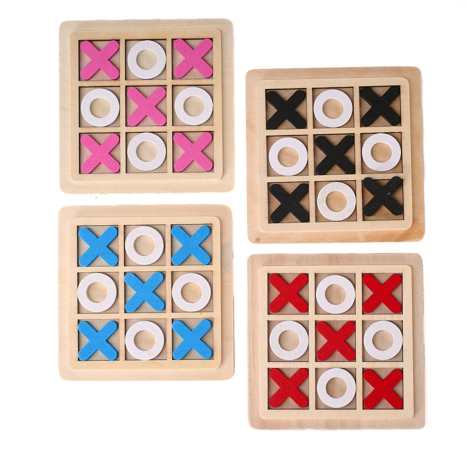 Gioco del tris in legno, sorprese per uova di pasqua, gadget