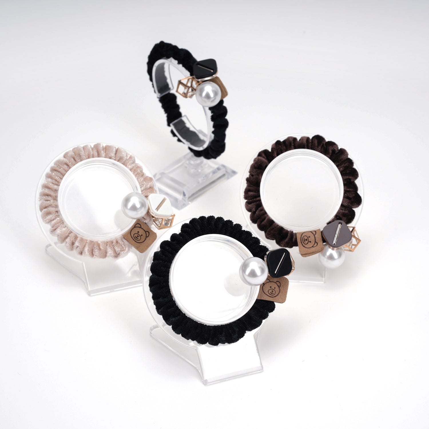 Elastico per capelli elegante con charms, sorprese per uova di pasqua, gadget