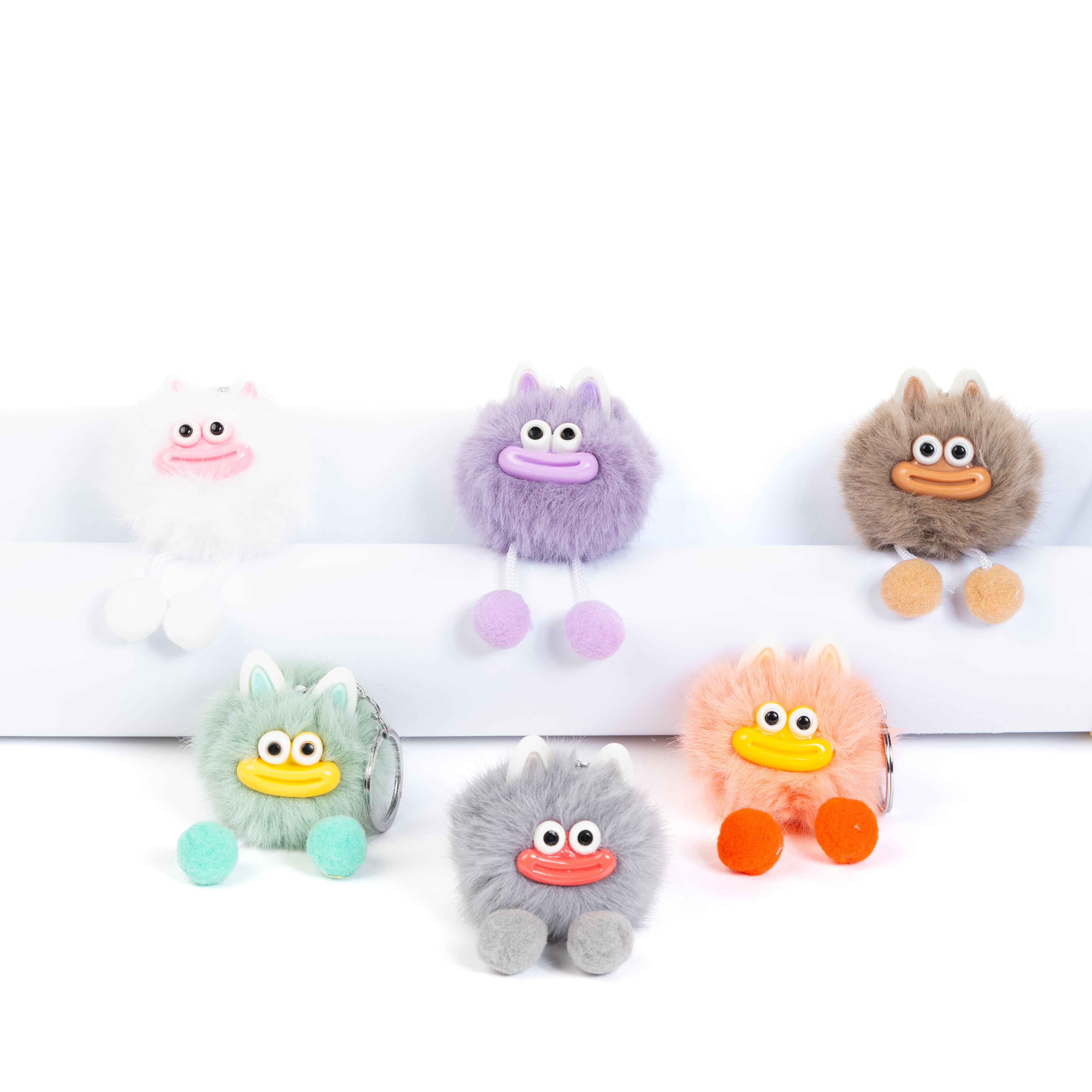 Portachiave simpatico personaggio in peluche, sorprese per uova di pasqua,gadget