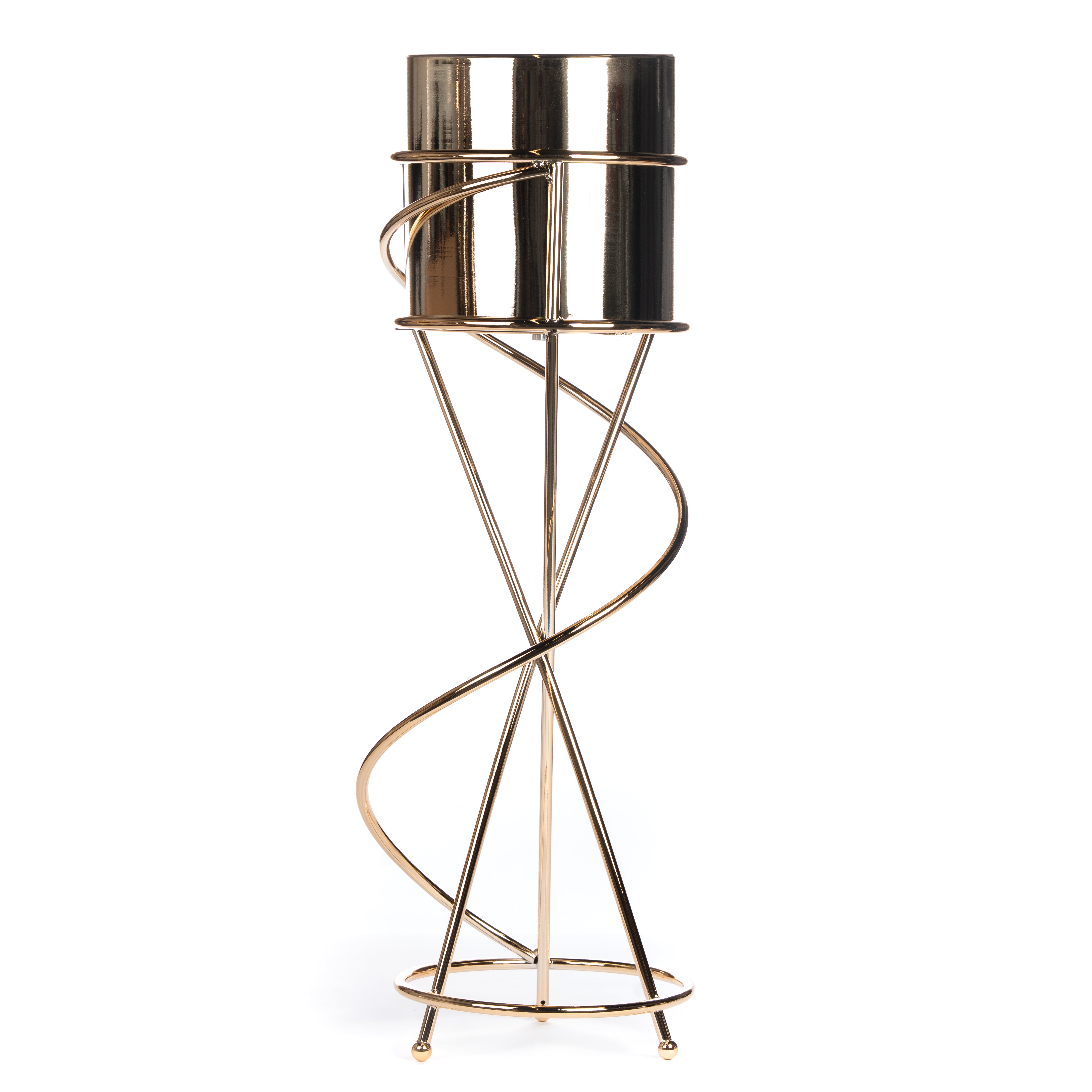 Vaso con struttura intrecciata, composizioni floreali,allestimento eventi