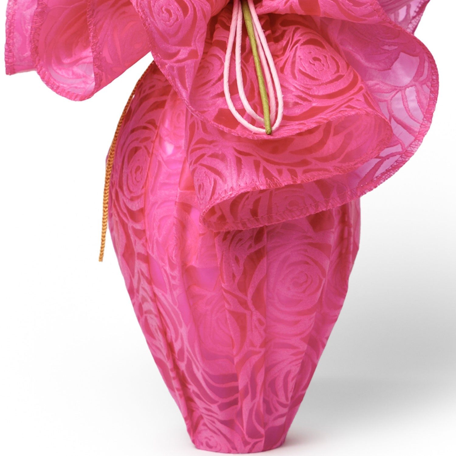 Tessuto in TNT per uova di pasqua e colombe, con fantasia Rosa, Fucsia