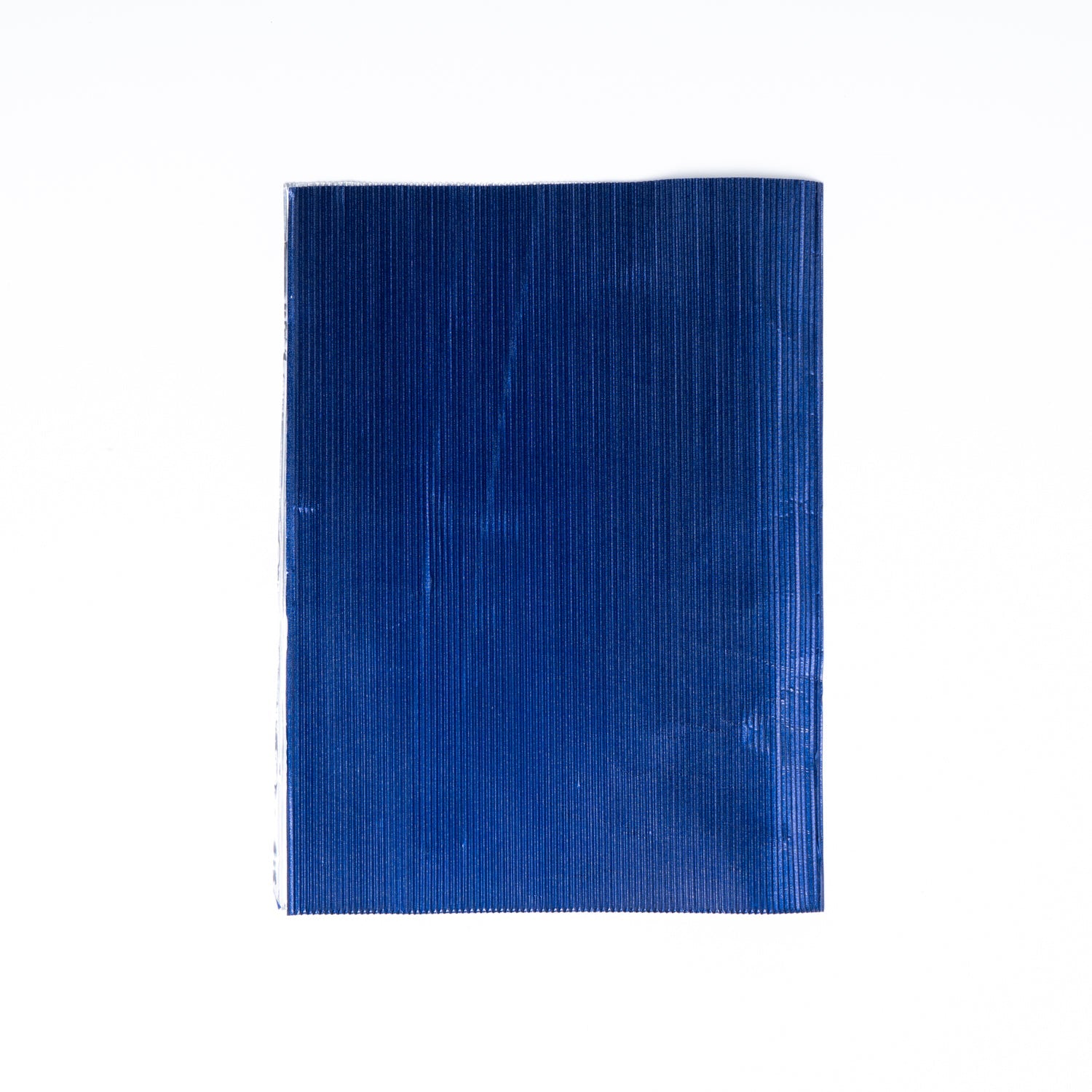 Carta stagnola goffrata 50x100cm, colore Blu notte