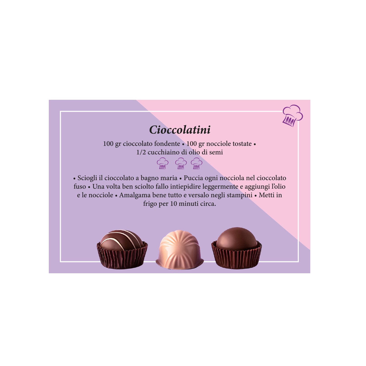 Calamita Ricette al cioccolato, sorprese per uova di pasqua, gadget