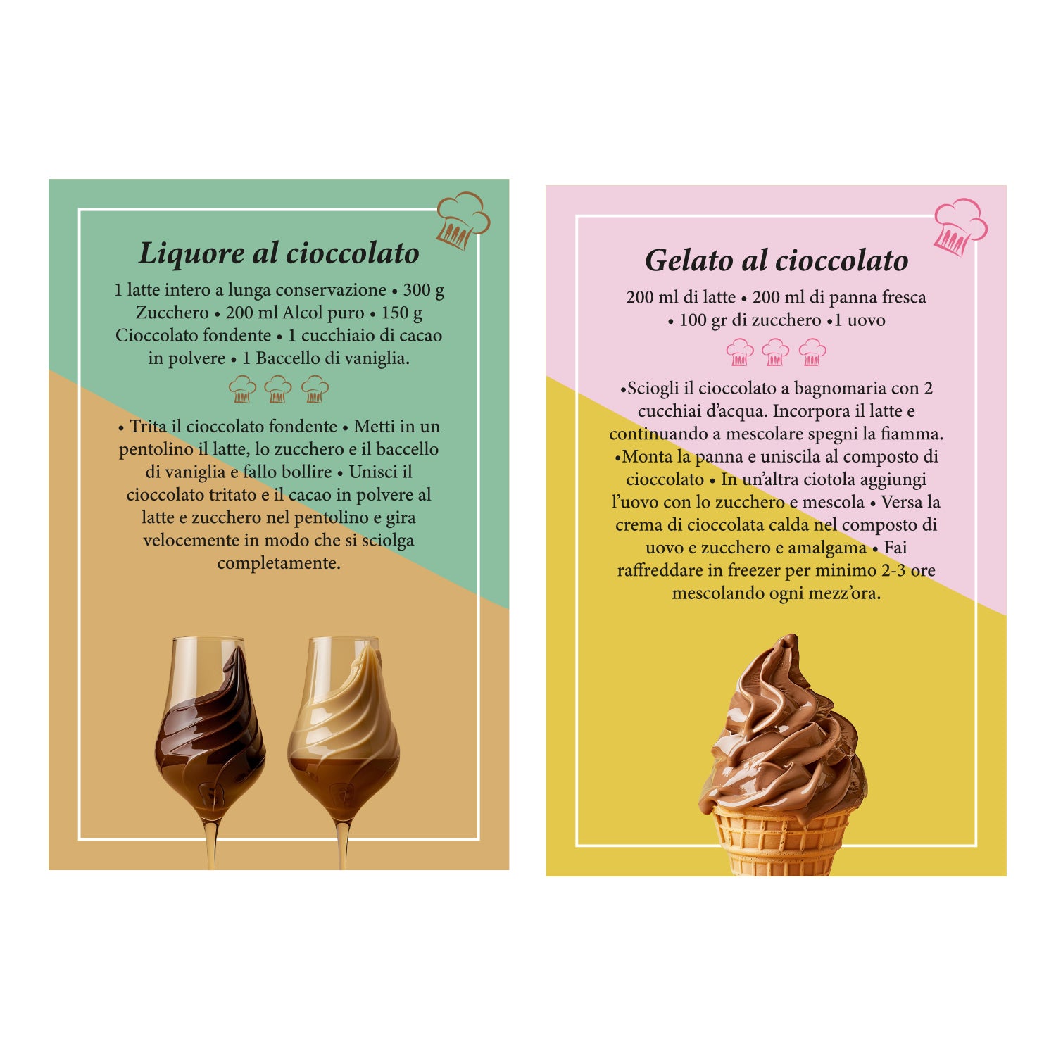 Calamita Ricette al cioccolato, sorprese per uova di pasqua, gadget