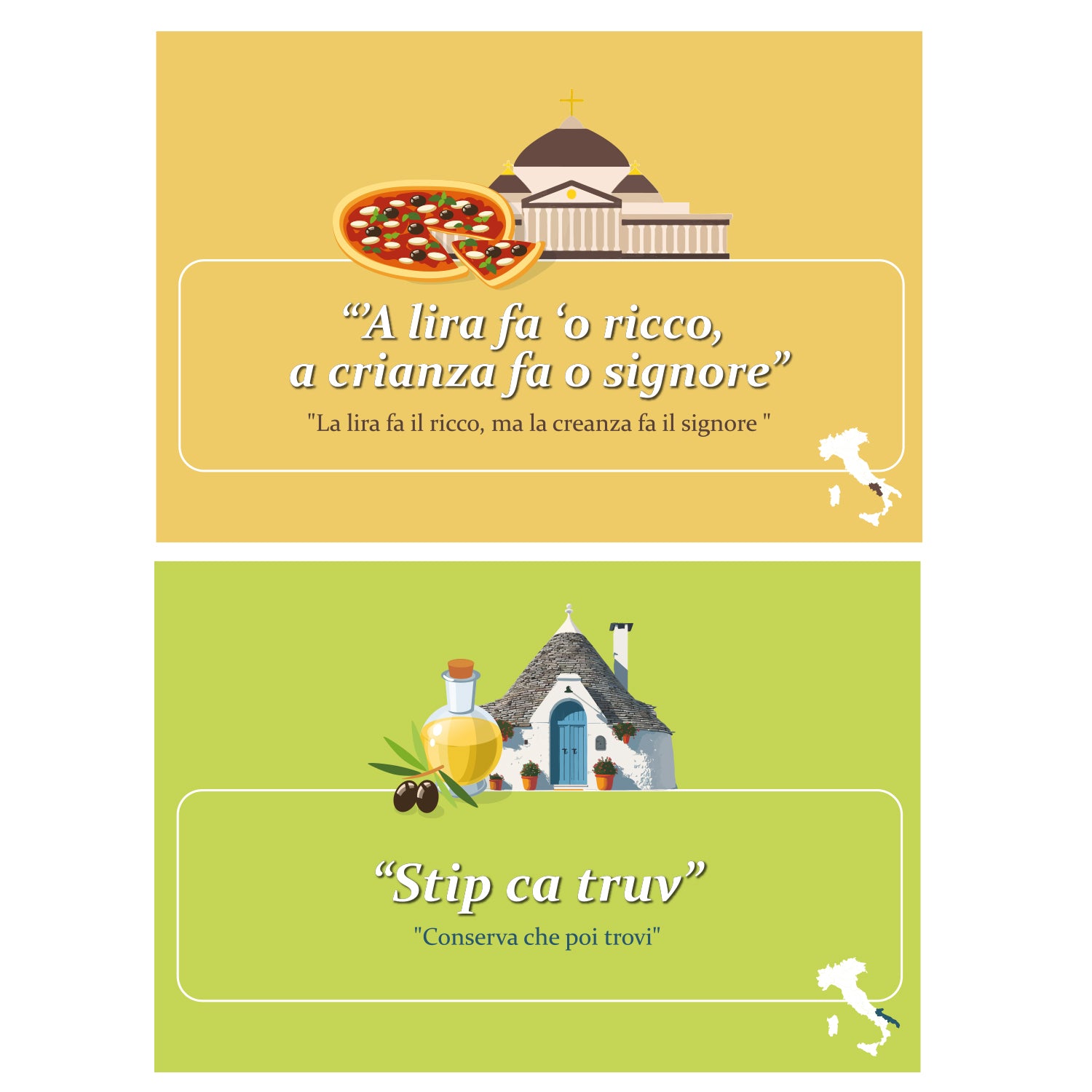 Calamita Proverbi Italiani, sorprese per uova di pasqua, gadget