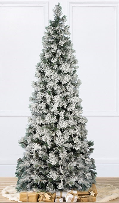 Abete Religiosa innevato Slim H 180cm