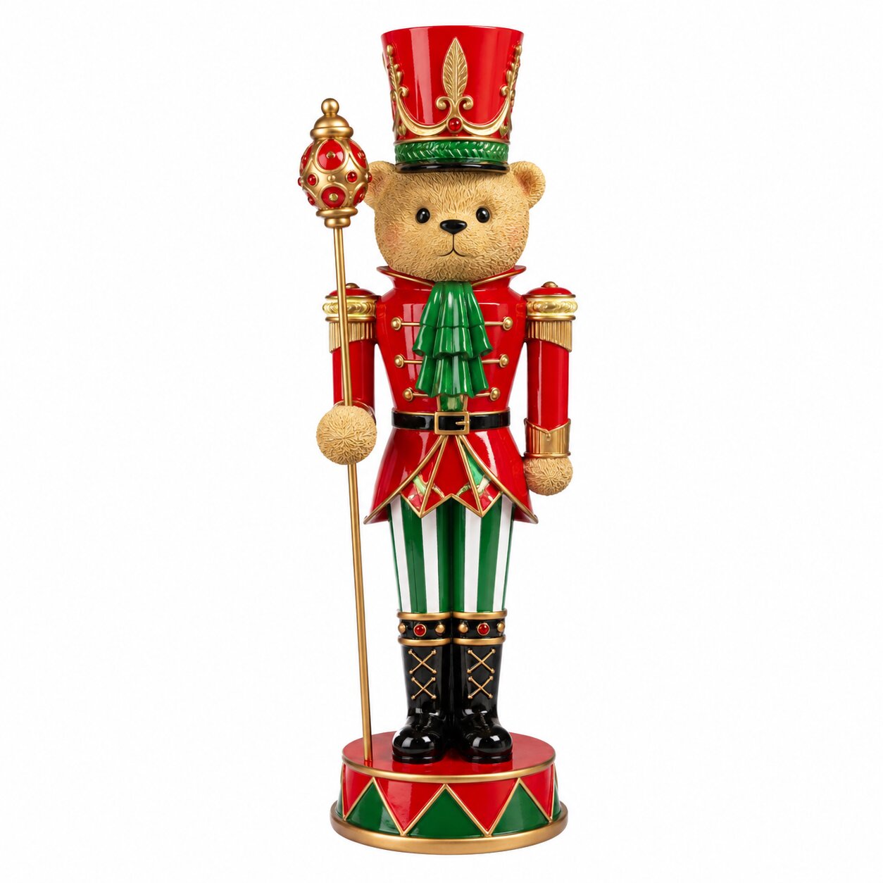 Schiaccianoci teddy con scettro