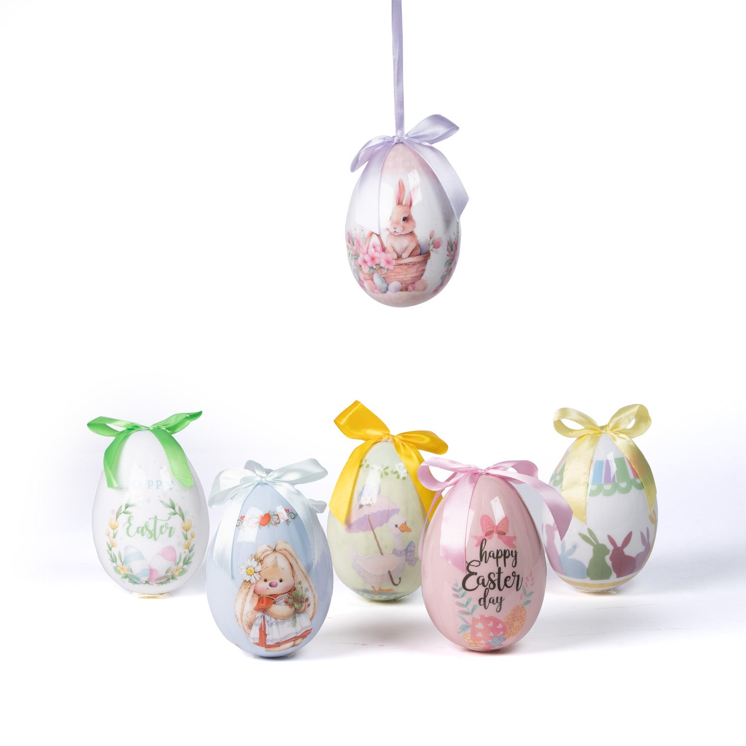Addobbo Ovetto di Pasqua da 12cm, decorazione per pasqua, allestimento