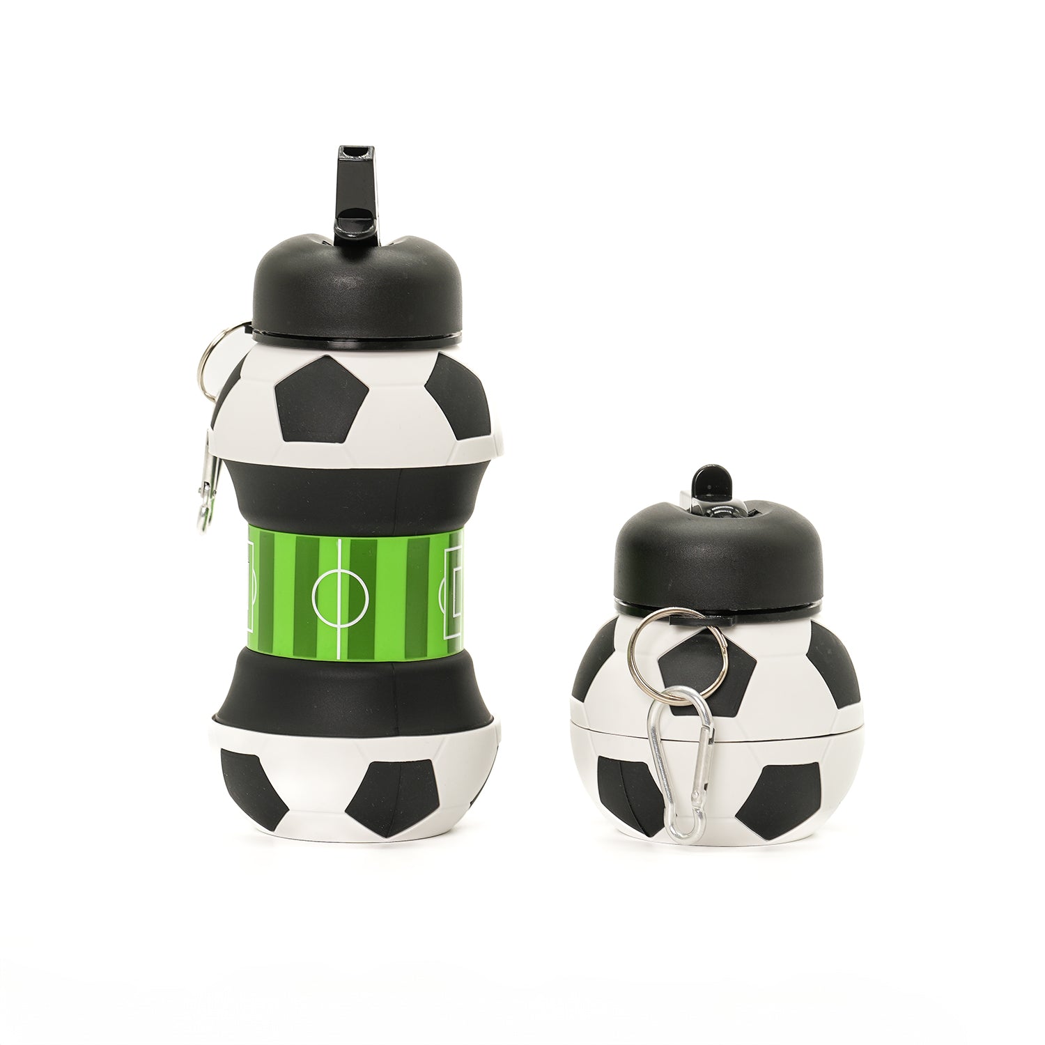 Borraccia sportiva da 550ml, bianco e nero , gadget, sport, idea regalo