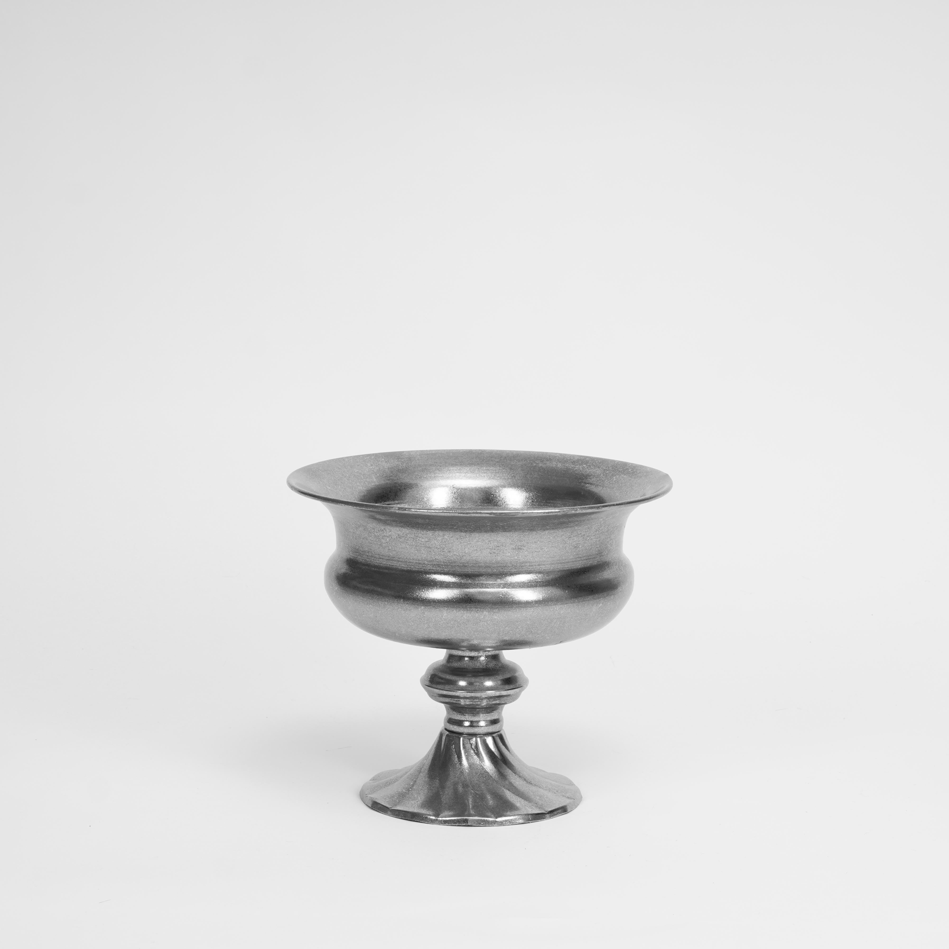 Vaso Coppa Argento retrò 25X25X21CM