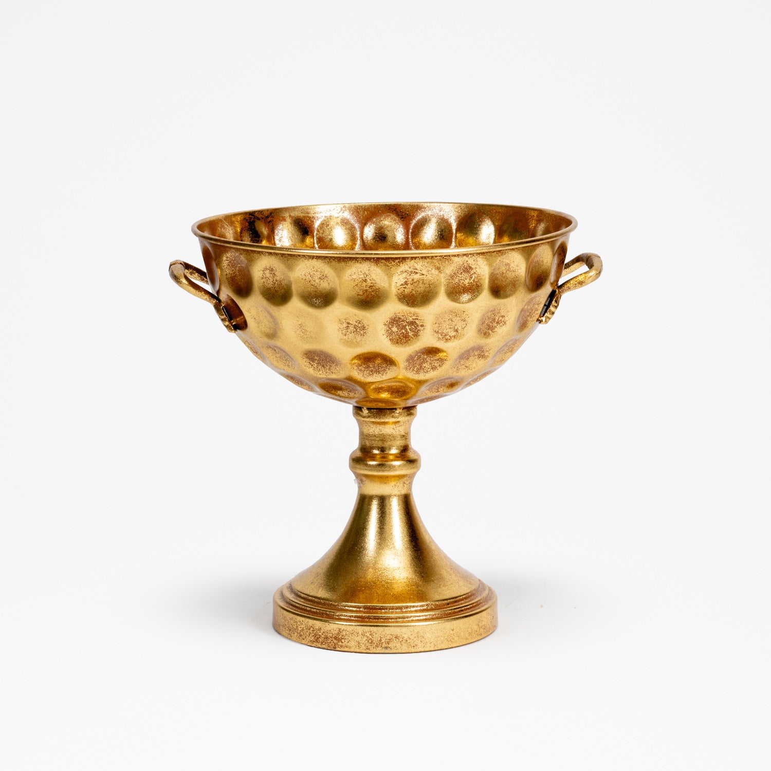 Vaso Martellato Oro retrò 35X30X31CM