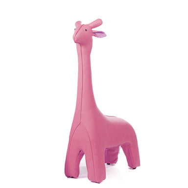 Seduta a forma di giraffa gialla, 80X32X125CM