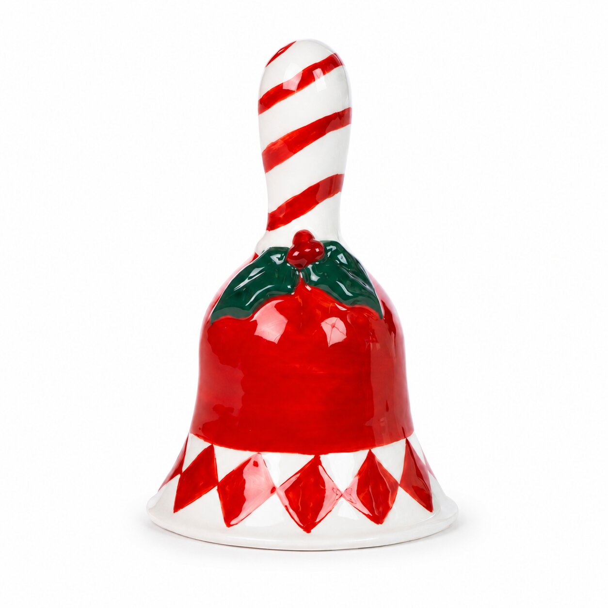 Campanello con decorazione agrifoglio
