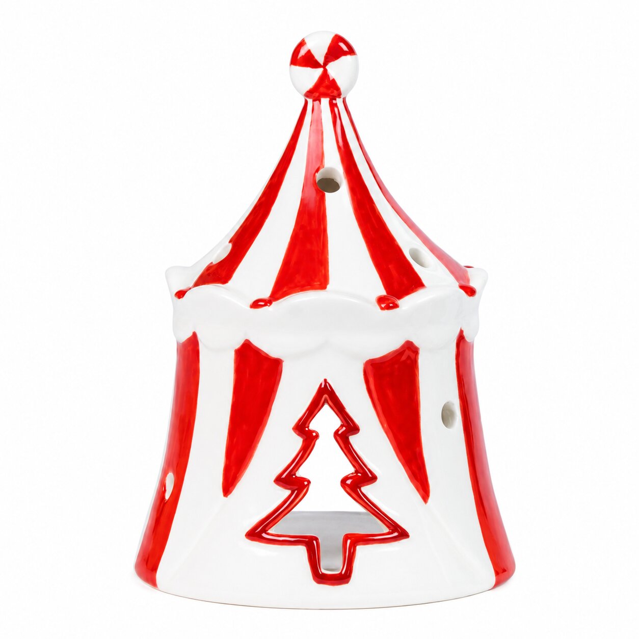 Porta Tealight Circus Natalizio