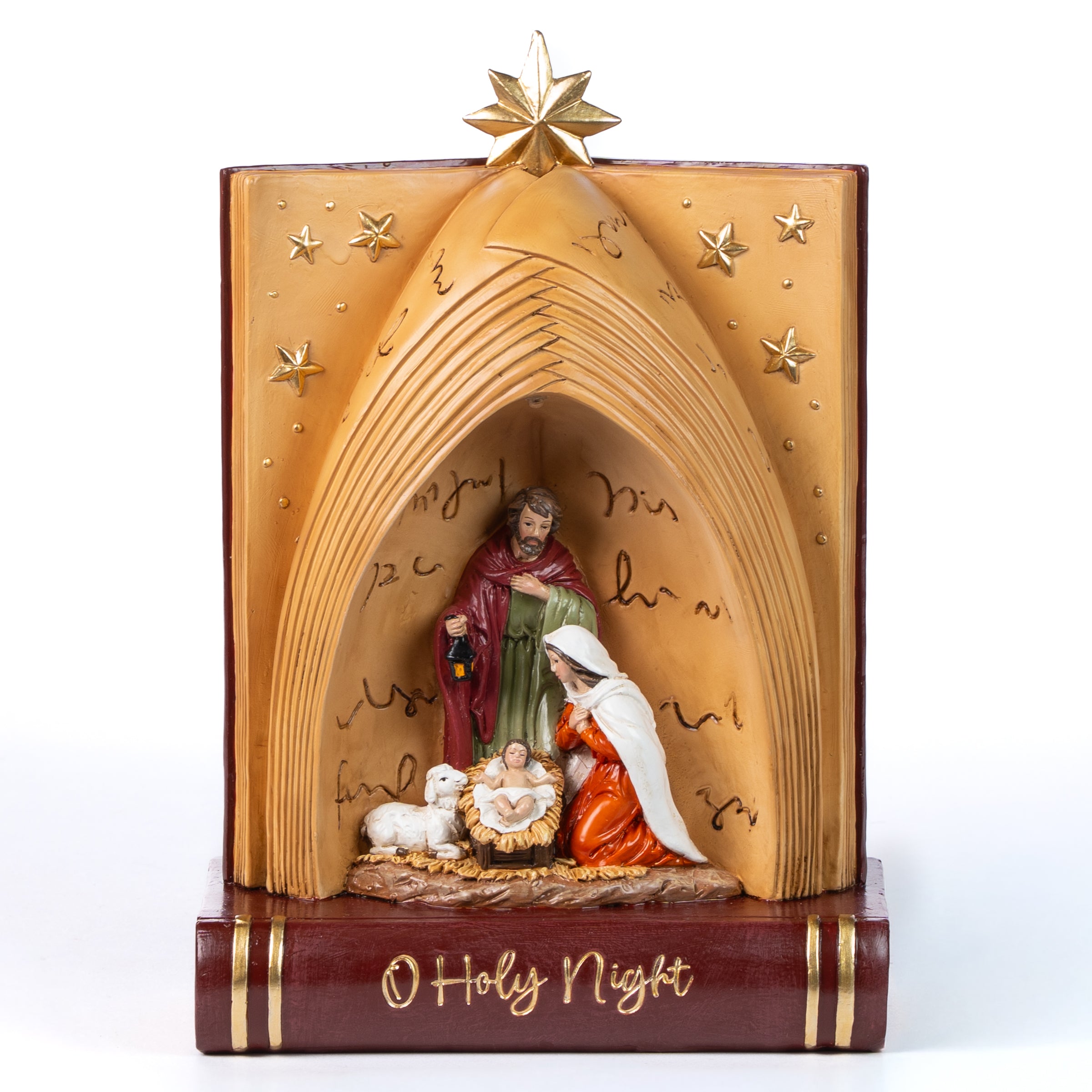 Natività su Libro con LED