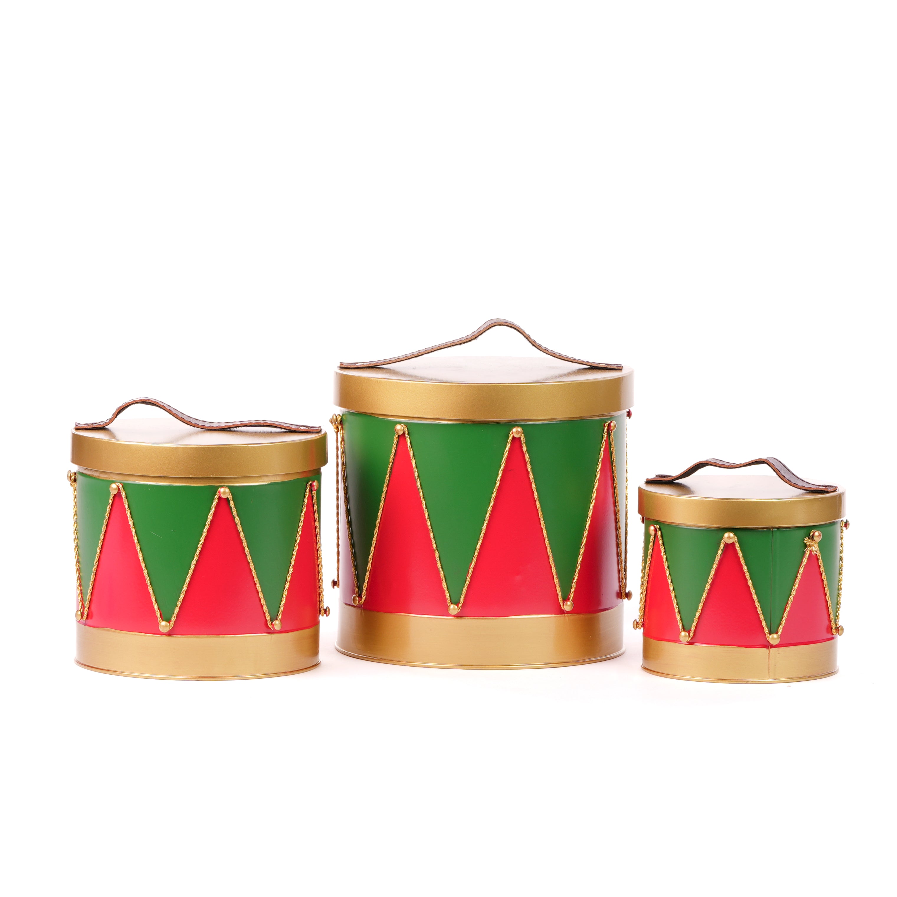 Set 3 scatole stile Cirus, decorazione Natalizia
