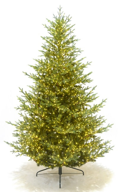 Abete di Nordmann 180CM 2826 Tips in PE+PVC, decorazione Natalizia e allestimento eventi.