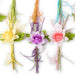 Pick Fiore Rosa Isabel,  fiori per uova di pasqua, decorazioni pasquali, confezionamento