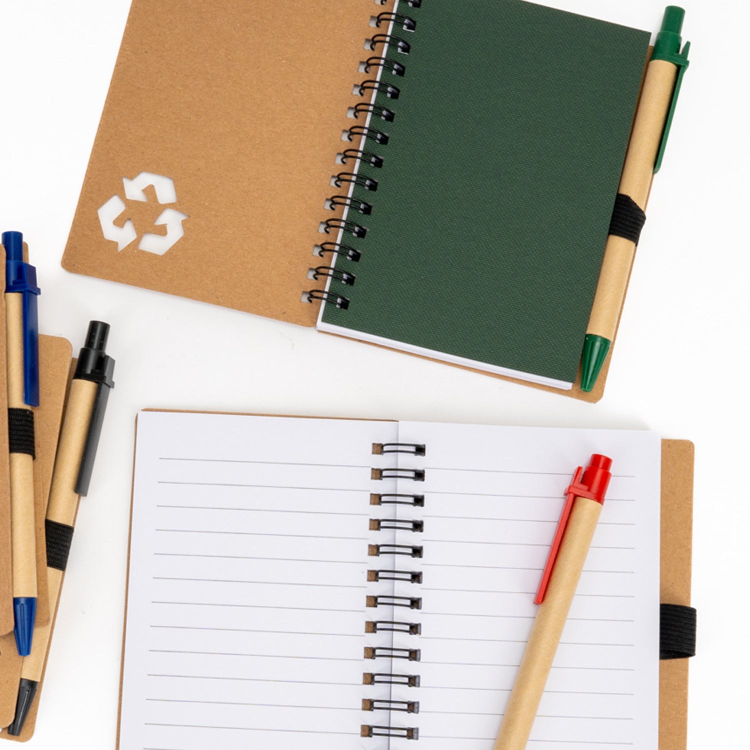 Block Notes in carta riciclata con penna, sorprese per uova di pasqua, gadget