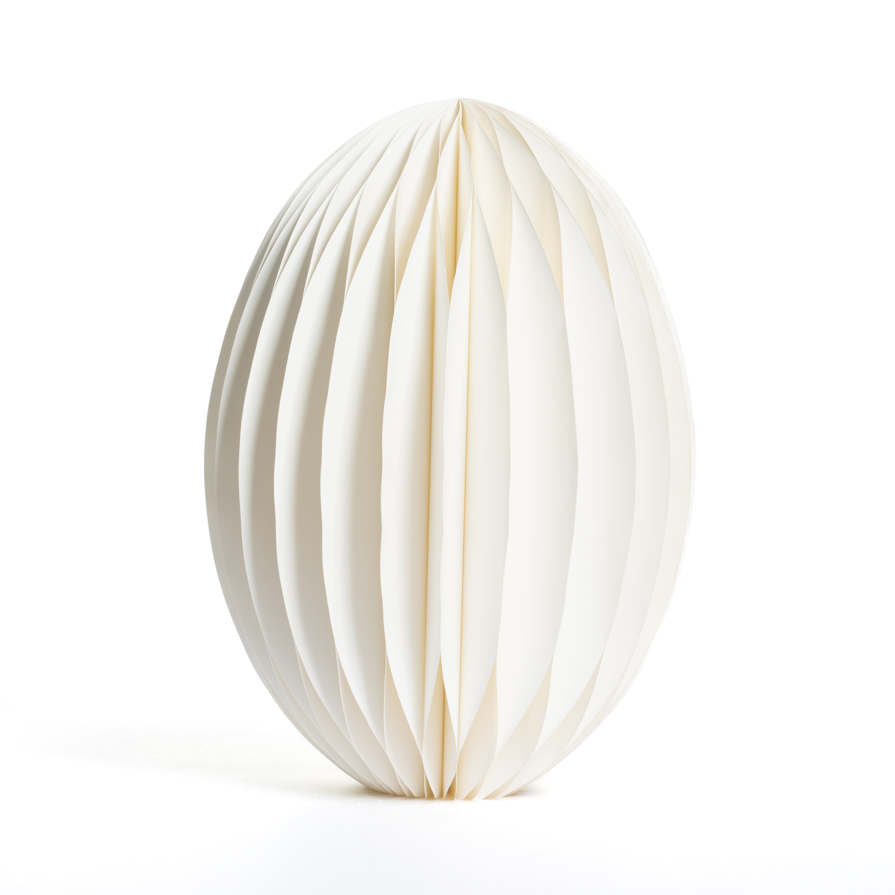 Decorazione uovo in carta da 75CM, Bianco
