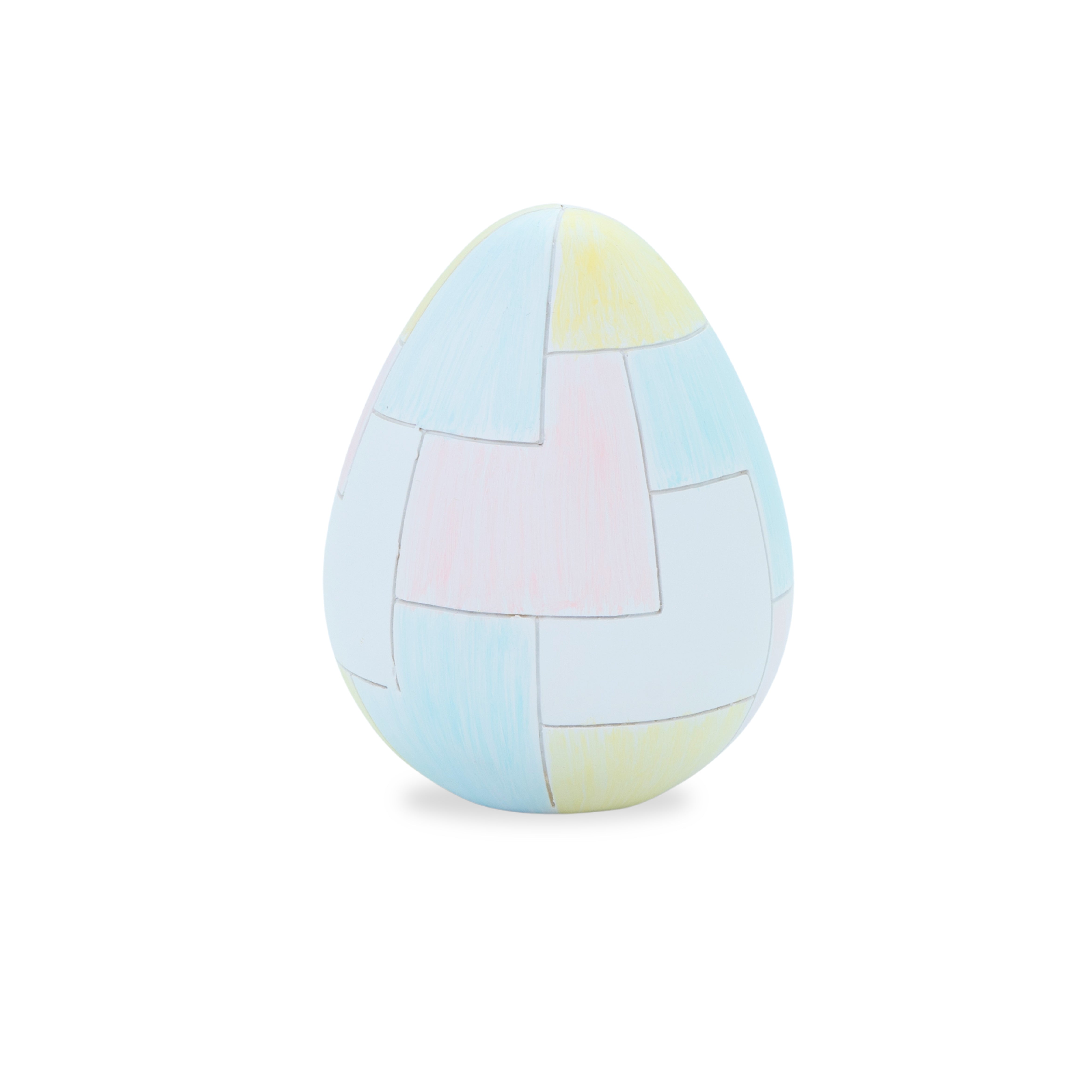Uovo decorativo colori pastello,13x16cm, decorazione per pasqua, idea regalo