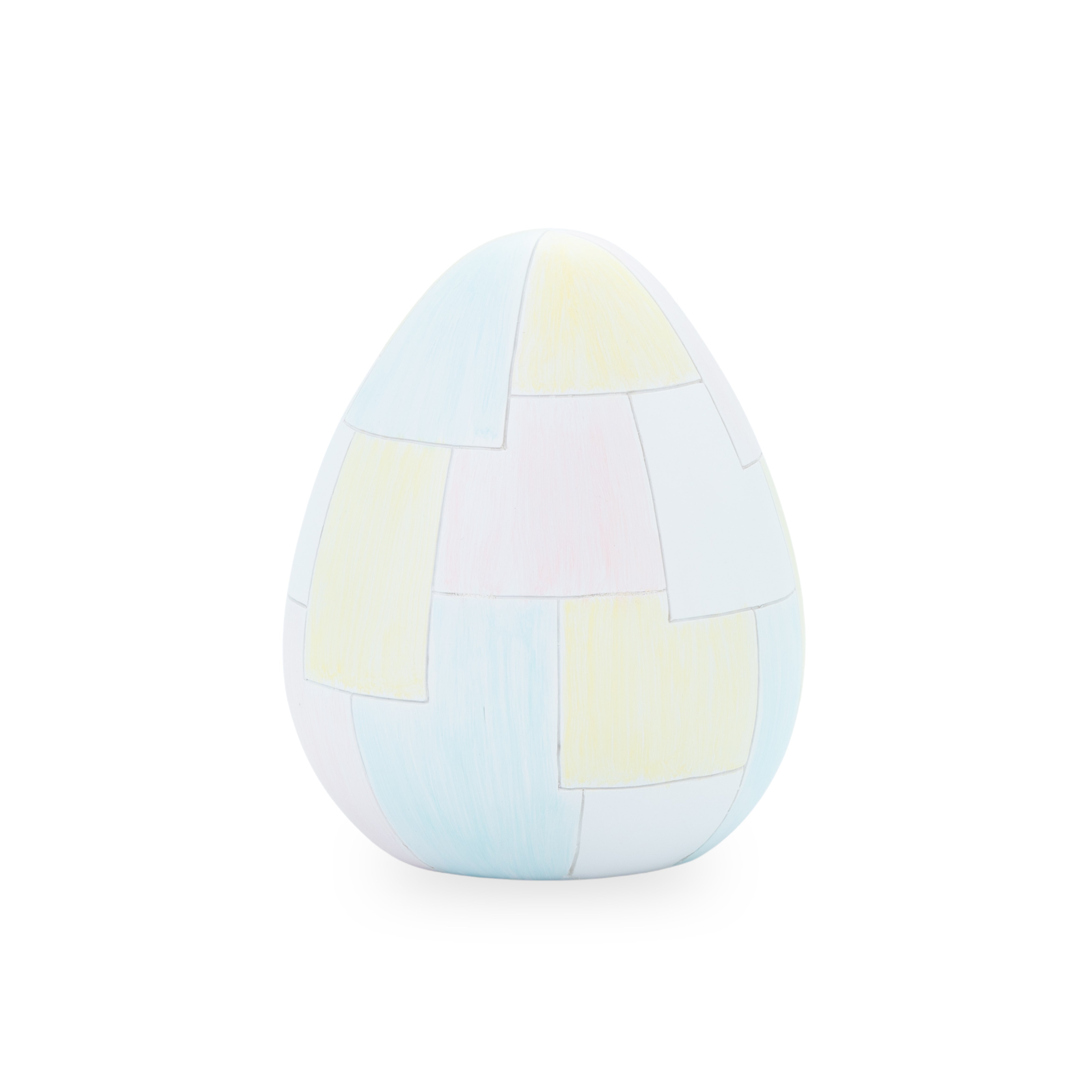 Uovo decorativo colori pastello,9x11cm, decorazione per pasqua, idea regalo