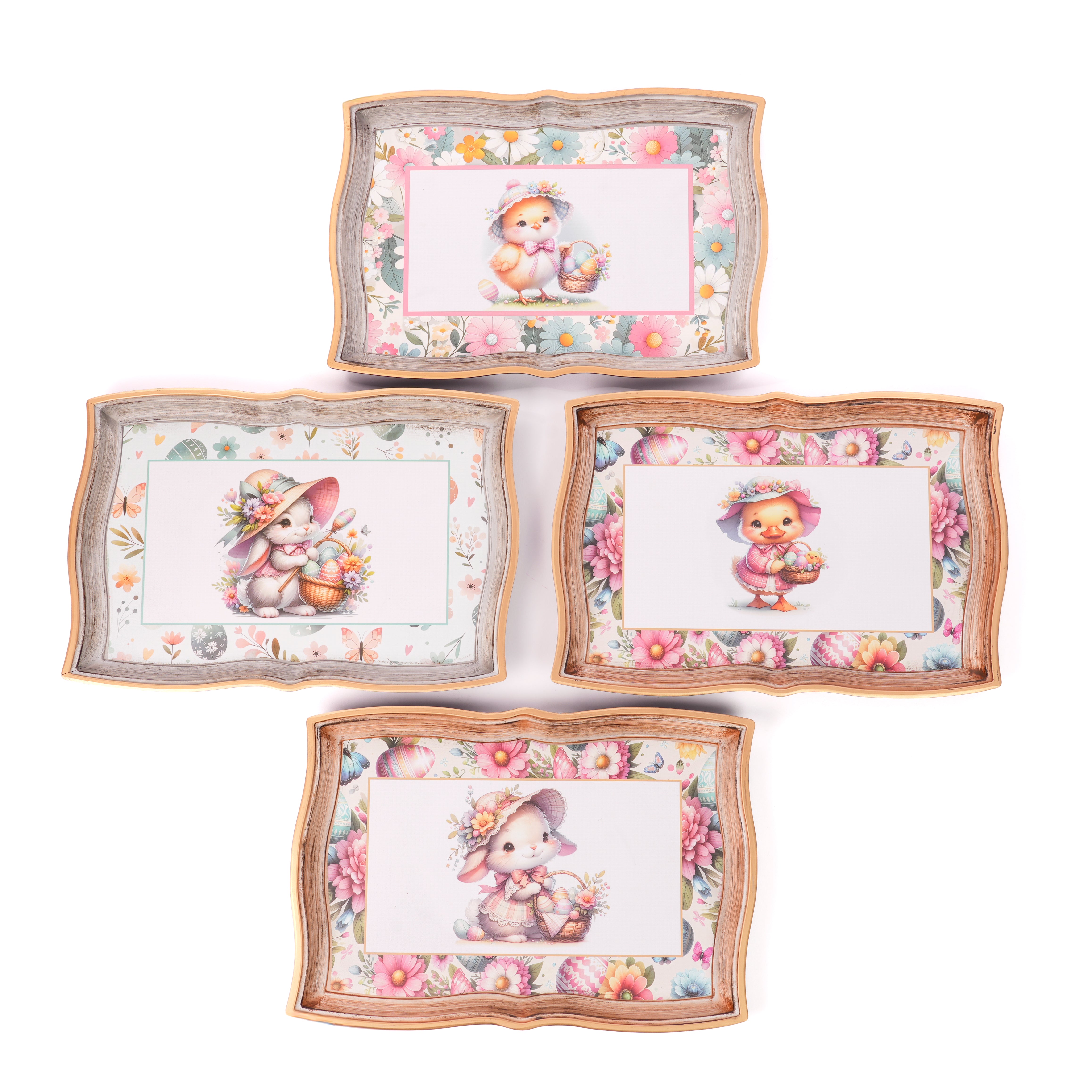 Vassoio Pasqua, 43x32x3cm, confezioni per pasqua, idea regalo