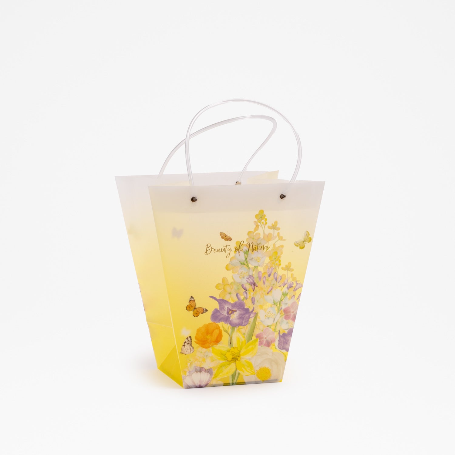 Busta Shopper Primavera 22x13x15x30H, confezioni per pasqua, regalo