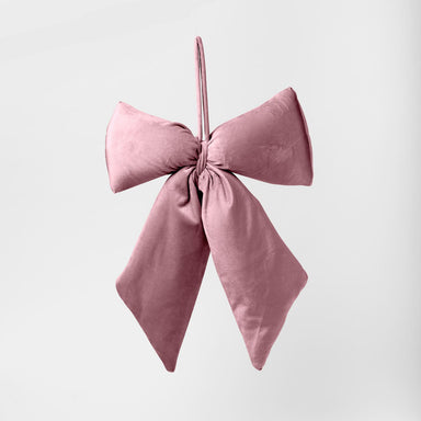 Fiocco in Velluto Rosa Antico medio