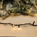 Luce di natale calda 300 LED 15,5 m