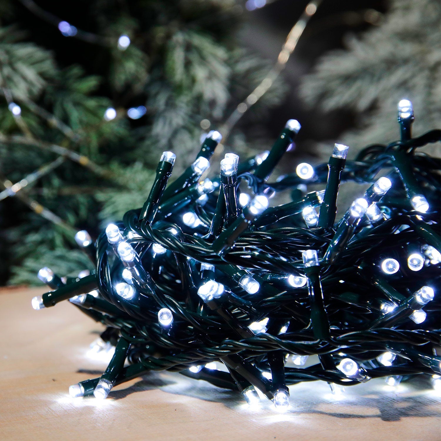 Luce di natale Bianca 300 LED 15,5 m