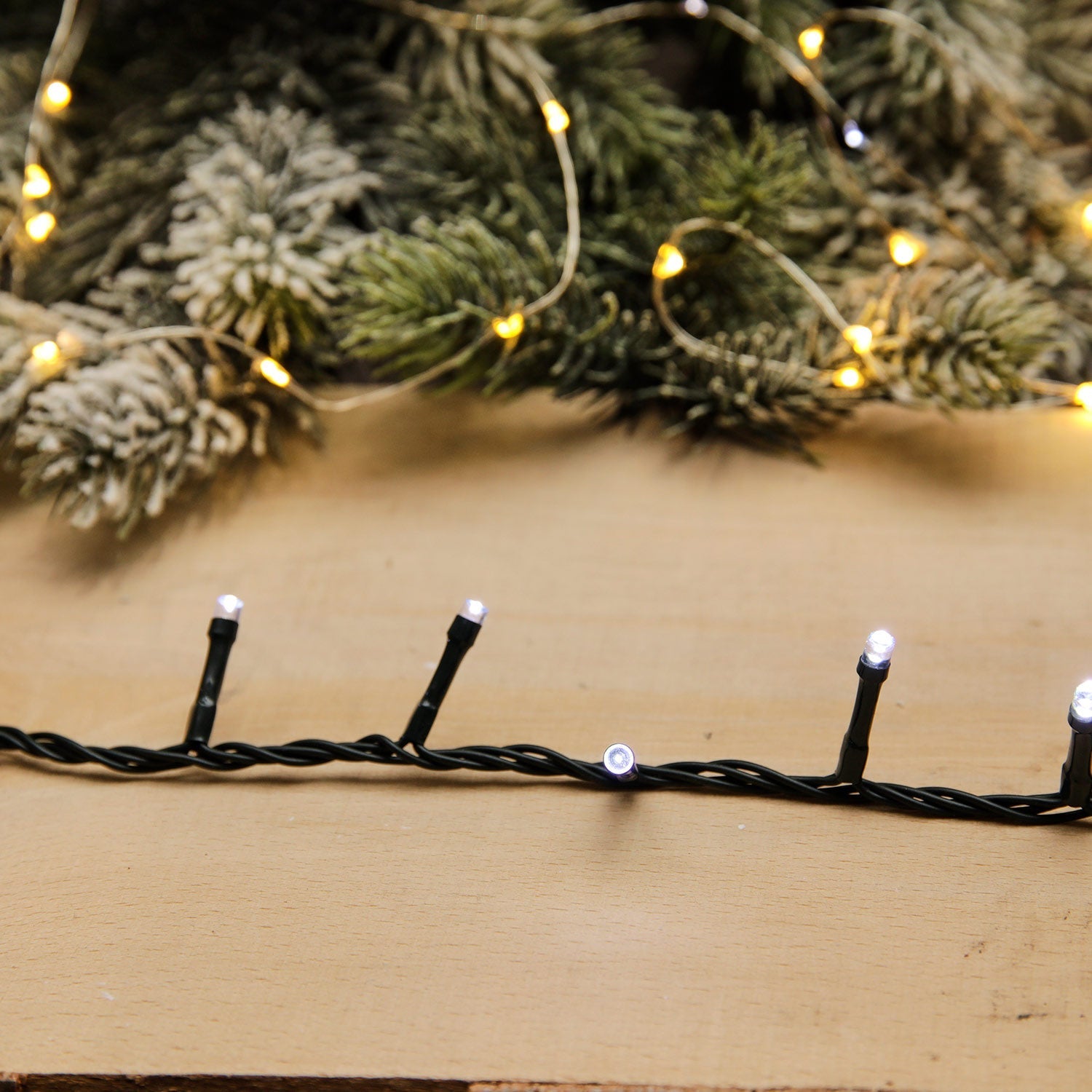 Luce di natale Bianca 300 LED 15,5 m